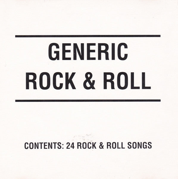 Paul Revere & The Raiders - Live (Not) - Generic Rock & Roll (CD) (Very Good Plus (VG+))