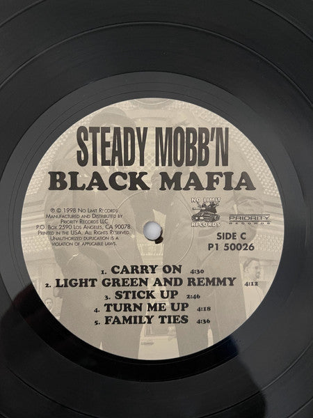Steady Mobb'n - Black Mafia (2xLP) (Mint (M))