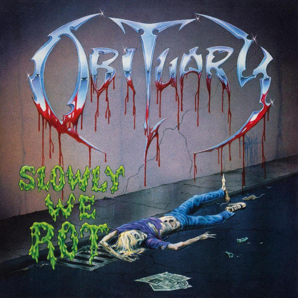 Obituary - Slowly We Rot (LP) (Very Good Plus (VG+))