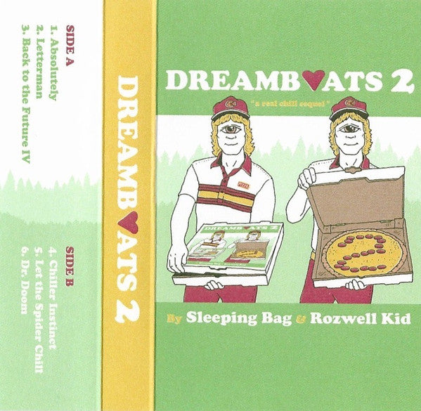 Sleeping Bag & Rozwell Kid - Dreamboats 2 (Cassette) (Near Mint (NM or M-))