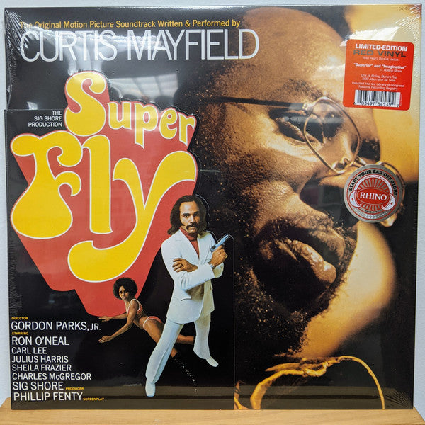 Curtis Mayfield - Super Fly (The Original Motion Picture Soundtrack) (LP) (Very Good Plus (VG+))