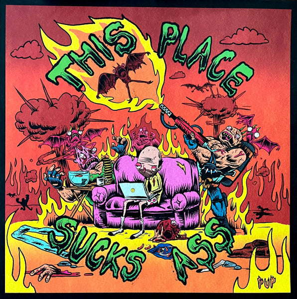 Pup - This Place Sucks Ass (LP) (Very Good Plus (VG+))