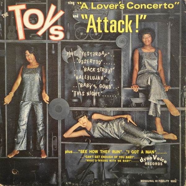 The Toys - The Toys Sing "A Lover's Concerto" And "Attack" (LP) (Mint (M))