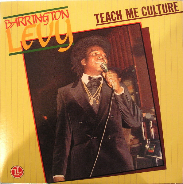 Barrington Levy - Teach Me Culture (LP) (Mint (M))