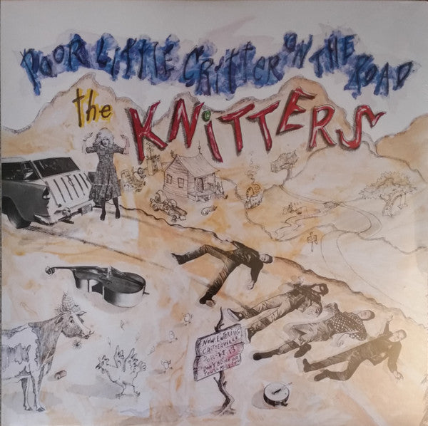 Knitters, The - Poor Little Critter On The Road (LP) (Mint (M))