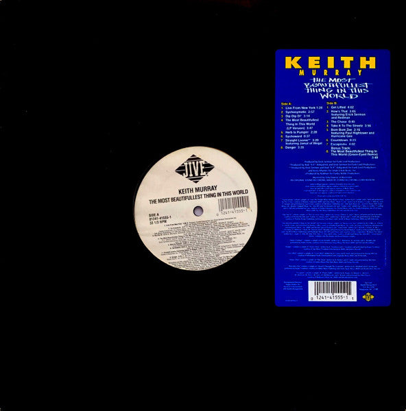 Keith Murray - The Most Beautifullest Thing In This World (LP) (Very Good Plus (VG+))