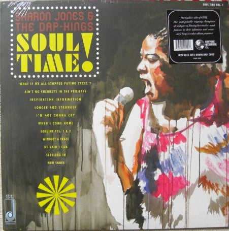 Sharon Jones & The Dap-Kings - Soul Time! (Soul Time Vol. 1) (LP) (Mint (M))