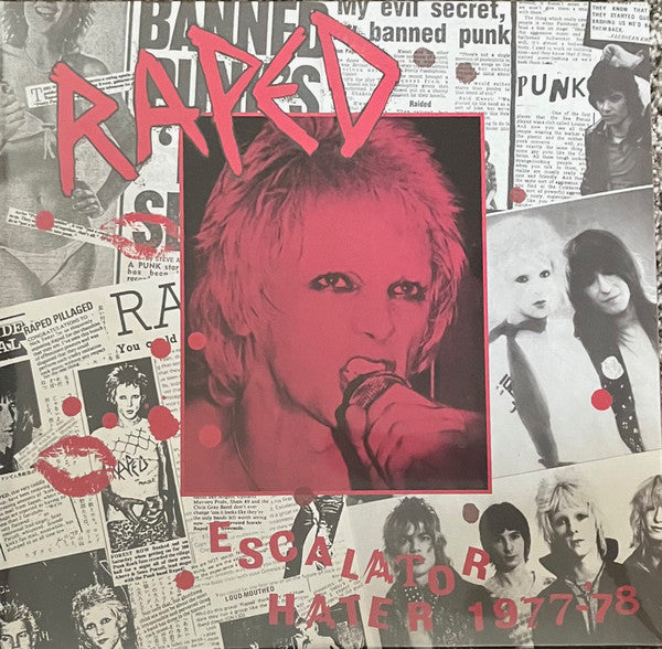 Raped - Escalator Hater 1977-'78 (LP) (Mint (M))