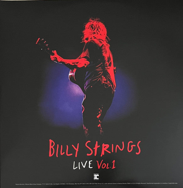 Billy Strings - Live Vol. 1 (2xLP) (Mint (M))
