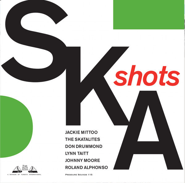 Various - Ska Shots – Top Sounds From Top Deck (LP) (Mint (M))