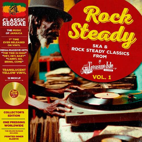 Various - Rock Steady - Ska & Rock Steady From Treasure Isle Vol. 1 (LP) (Mint (M))