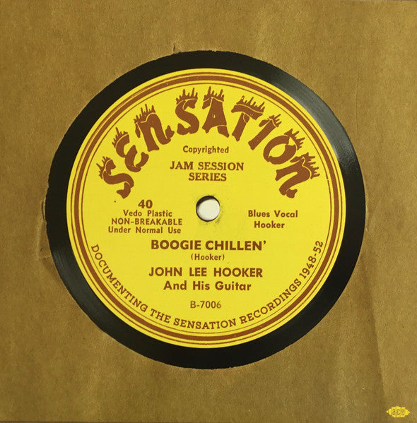 John Lee Hooker - Sensation (Documenting The Sensation Recordings 1948-52) (LP) (Mint (M))