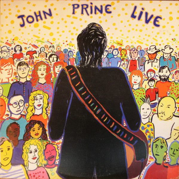 John Prine - John Prine Live (2xLP) (Very Good Plus (VG+))