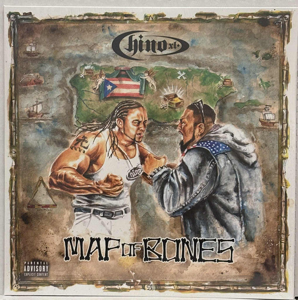 DJ Fokus Presents... Chino XL - Map Of Bones (LP) (Mint (M))