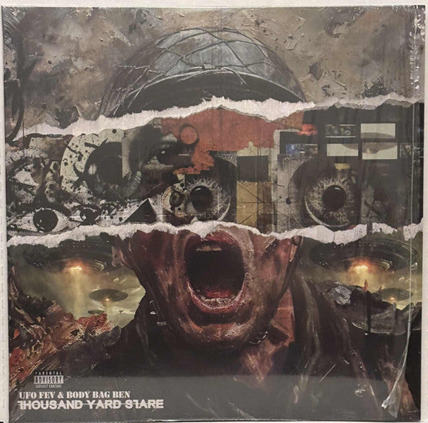 UFO FEV & Body Bag Ben - Thousand Yard Stare (LP) (Mint (M))