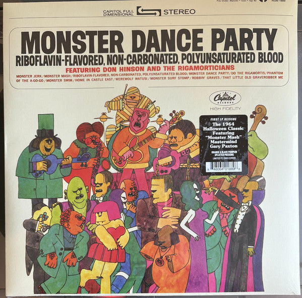 Don Hinson And The Rigamorticians - Monster Dance Party (LP) (Mint (M))