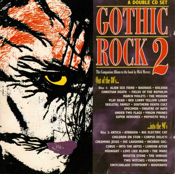 Various - Gothic Rock 2: 80's Into 90's (2xCD) (Very Good Plus (VG+))