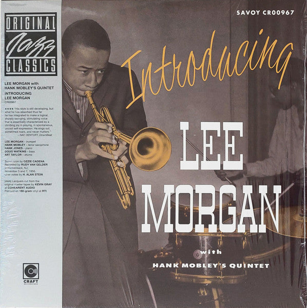 Lee Morgan With The Hank Mobley Quintet - Introducing Lee Morgan (LP) (Mint (M))