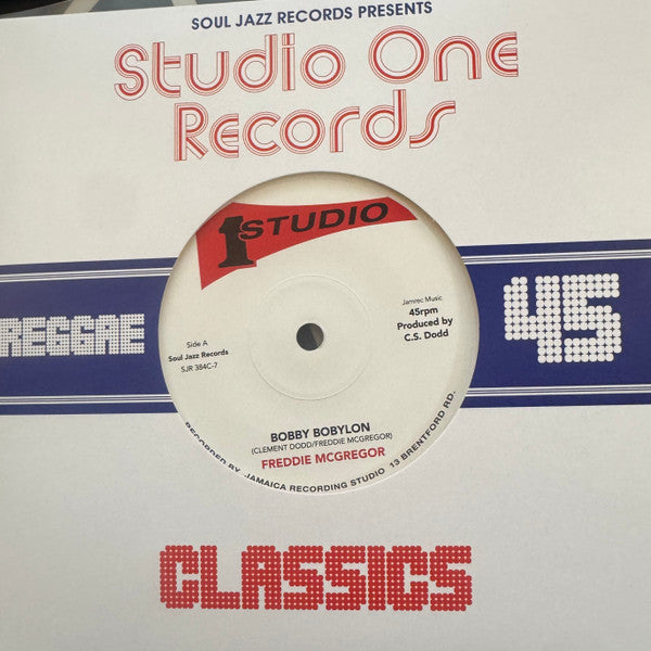 Freddie McGregor / Dub Specialist - Bobby Bobylon / Hi Fashion Dub (7") (Mint (M))