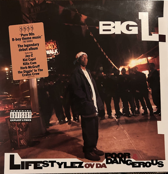 Big L - Lifestylez Ov Da Poor & Dangerous (LP) (Mint (M))