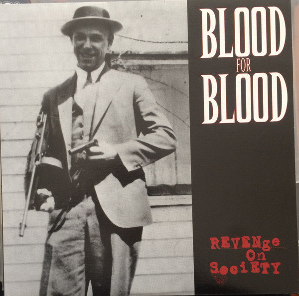 Blood For Blood - Revenge On Society (LP) (Very Good Plus (VG+))