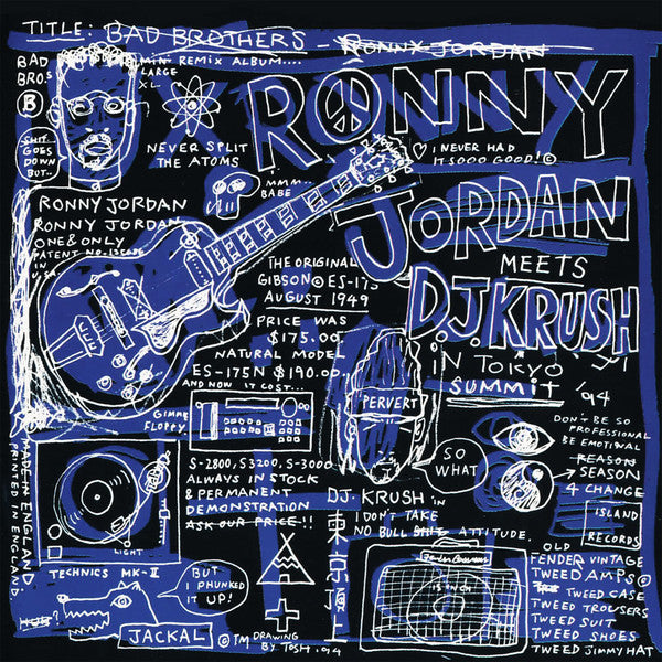 Ronny Jordan Meets DJ Krush - Bad Brothers (12") (Very Good Plus (VG+))