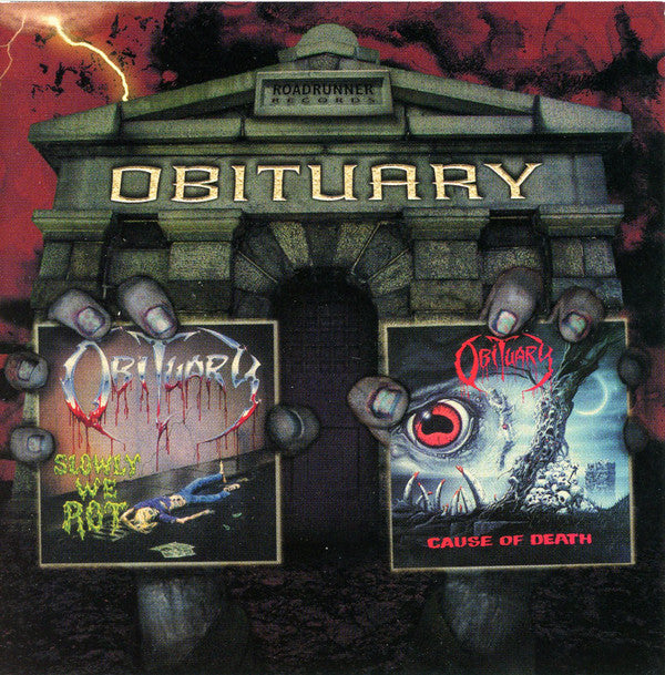 Obituary - Slowly We Rot / Cause Of Death (2xCD) (Very Good Plus (VG+))