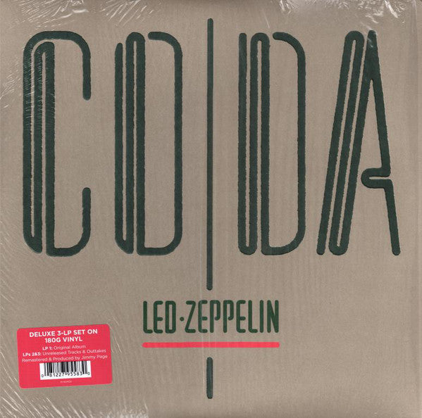 Led Zeppelin - Coda (LP) (Very Good Plus (VG+))