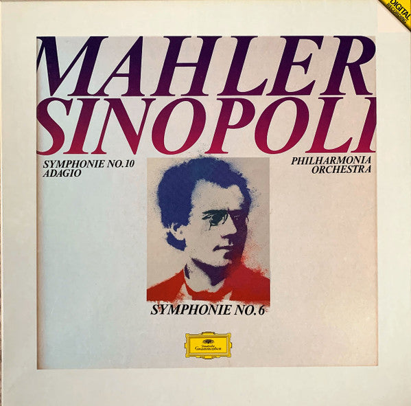 Gustav Mahler, Giuseppe Sinopoli, Philharmonia Orchestra - Symphonie No. 6 / Symphonie No. 10 "Adagio" (2xLP) (Near Mint (NM or M-))