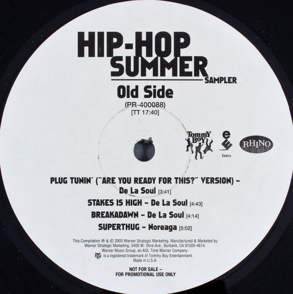 Various - Hip-Hop Summer Sampler (12") (Very Good Plus (VG+))