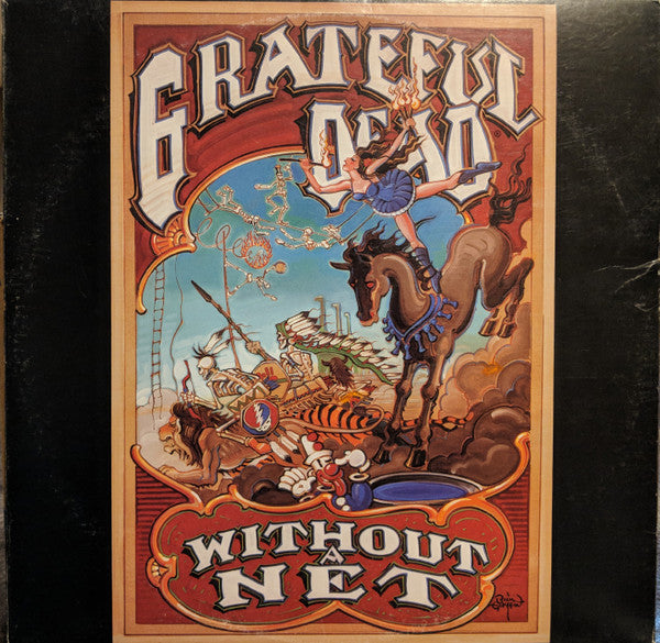 The Grateful Dead - Without A Net (3xLP) (Very Good Plus (VG+))