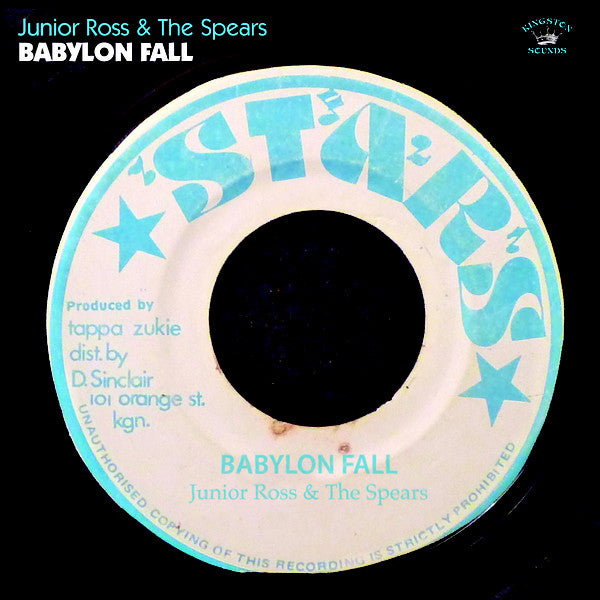 Junior Ross & The Spears - Babylon Fall (LP) (Mint (M))