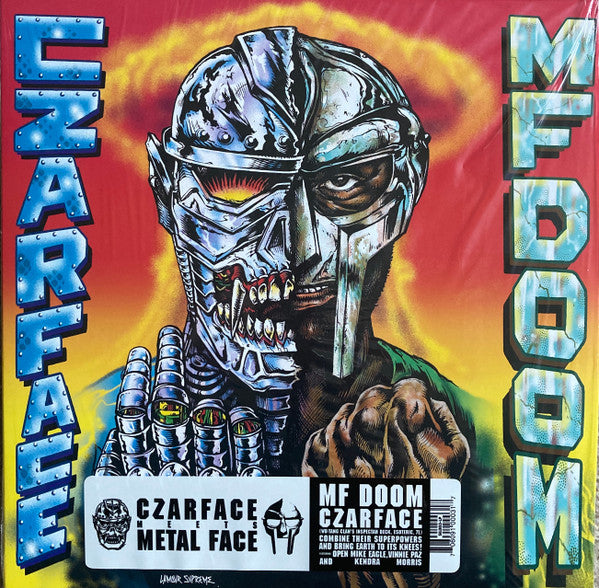 Czarface, MF Doom - Czarface Meets Metal Face (LP) (Mint (M))