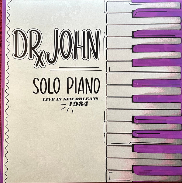Dr. John - Solo Piano (Live In New Orleans 1984) (LP) (Mint (M))