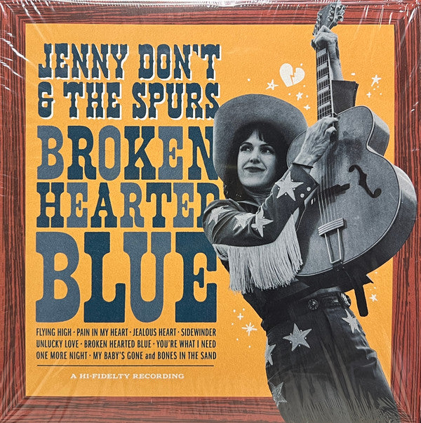 Jenny Don't And The Spurs - Broken Hearted Blue (LP) (Mint (M))