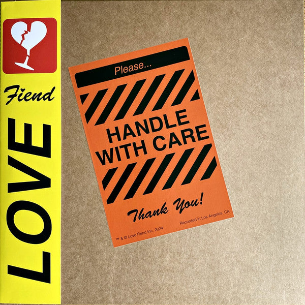 Love Fiend - Handle With Care (LP) (Mint (M))
