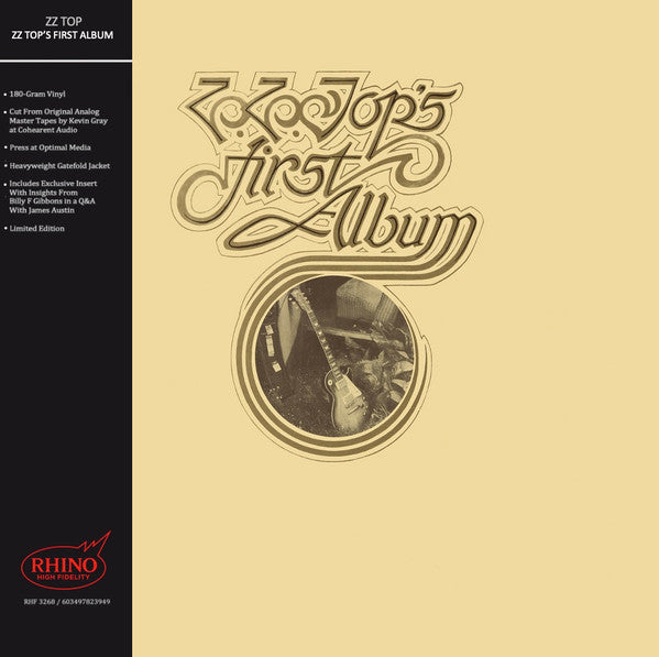 ZZ Top - ZZ Top’s First Album (LP) (Mint (M))