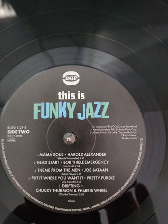 Various - This Is Funky Jazz (LP) (Mint (M))