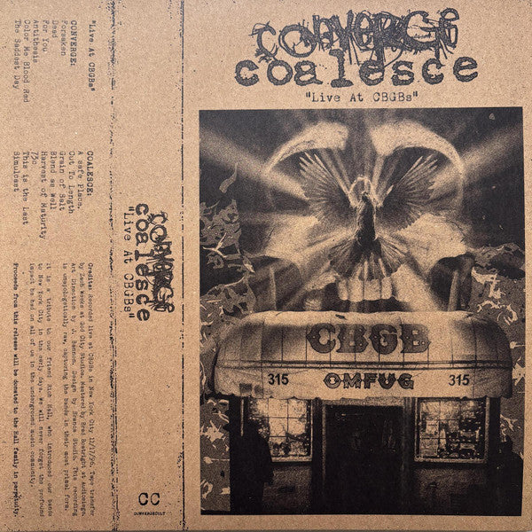 Converge & Coalesce - Live At CBGB’s (2xLP) (Mint (M))
