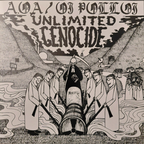 AOA / Oi Polloi - Unlimited Genocide (LP) (Mint (M))