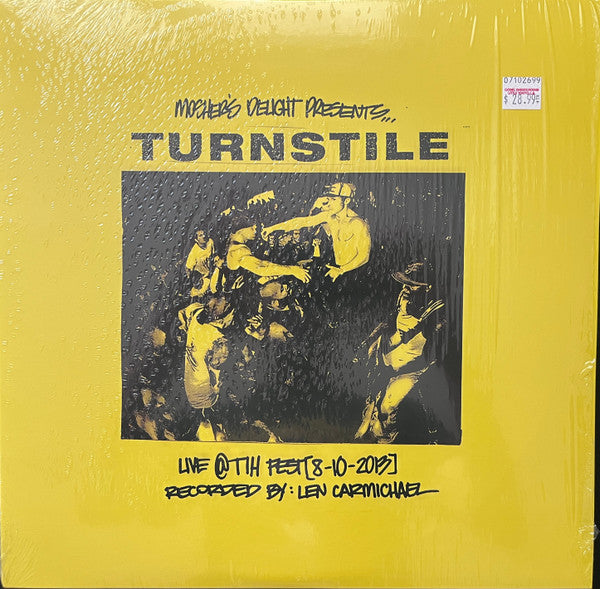 Turnstile  - Live @TIH Fest [8-10-2013] (LP) (Mint (M))