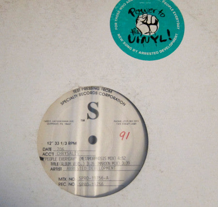 Arrested Development - People Everyday (12") (Very Good Plus (VG+))