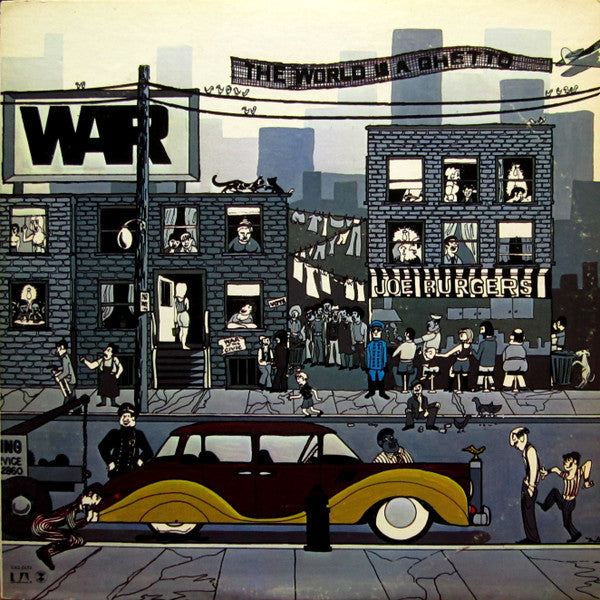 War - The World Is A Ghetto (LP) (Very Good Plus (VG+))