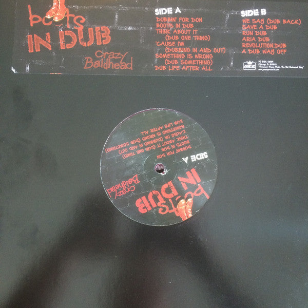 Crazy Baldhead - Boots In Dub (LP) (Very Good Plus (VG+))