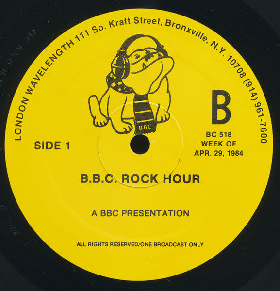 Thomas Dolby - BBC Rock Hour  (LP) (Very Good Plus (VG+))