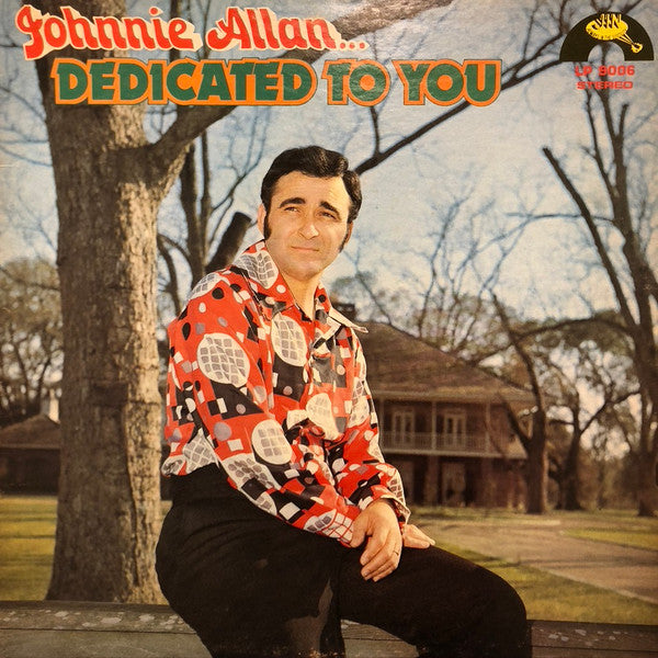 Johnnie Allan - Dedicated To You (LP) (Very Good Plus (VG+))