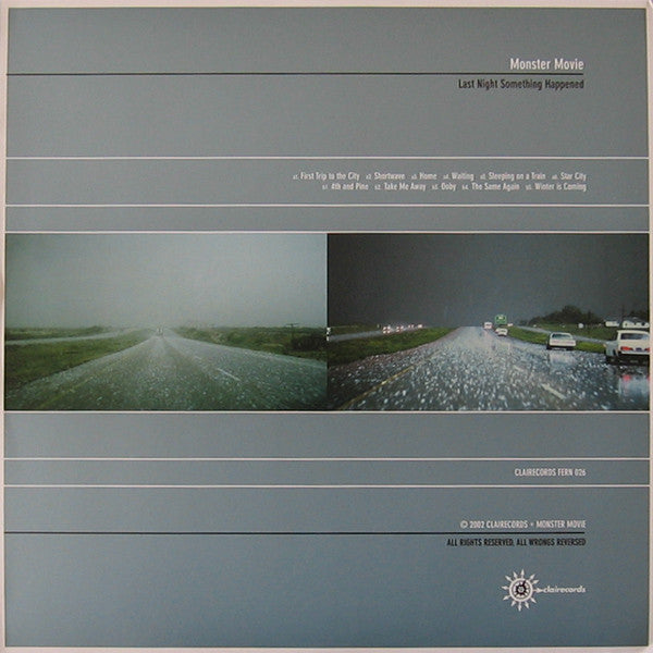 Monster Movie - Last Night Something Happened (LP) (Very Good Plus (VG+))